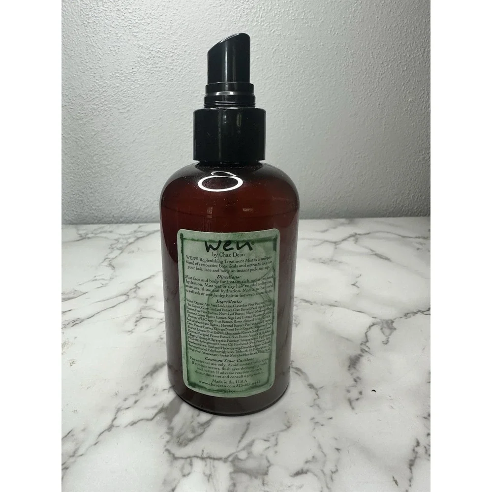 Wen By Chaz Dean Cucumber Aloe‎ Replenishing Treatment Mist. 6oz NEW